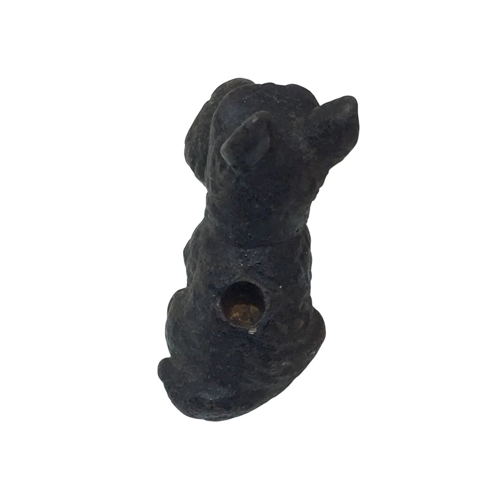 Vintage Miniature 2'' Black Cast Iron Scottish Terrier Scotty Dog Figurine - A+ Stuff - Figurines - A+ Stuff