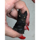 Vintage Miniature 2'' Black Cast Iron Scottish Terrier Scotty Dog Figurine - A+ Stuff - Figurines - A+ Stuff