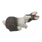 Vintage Miniature Brown/White Bunny Rabbit Figurine - A+ Stuff - Figurines - A+ Stuff