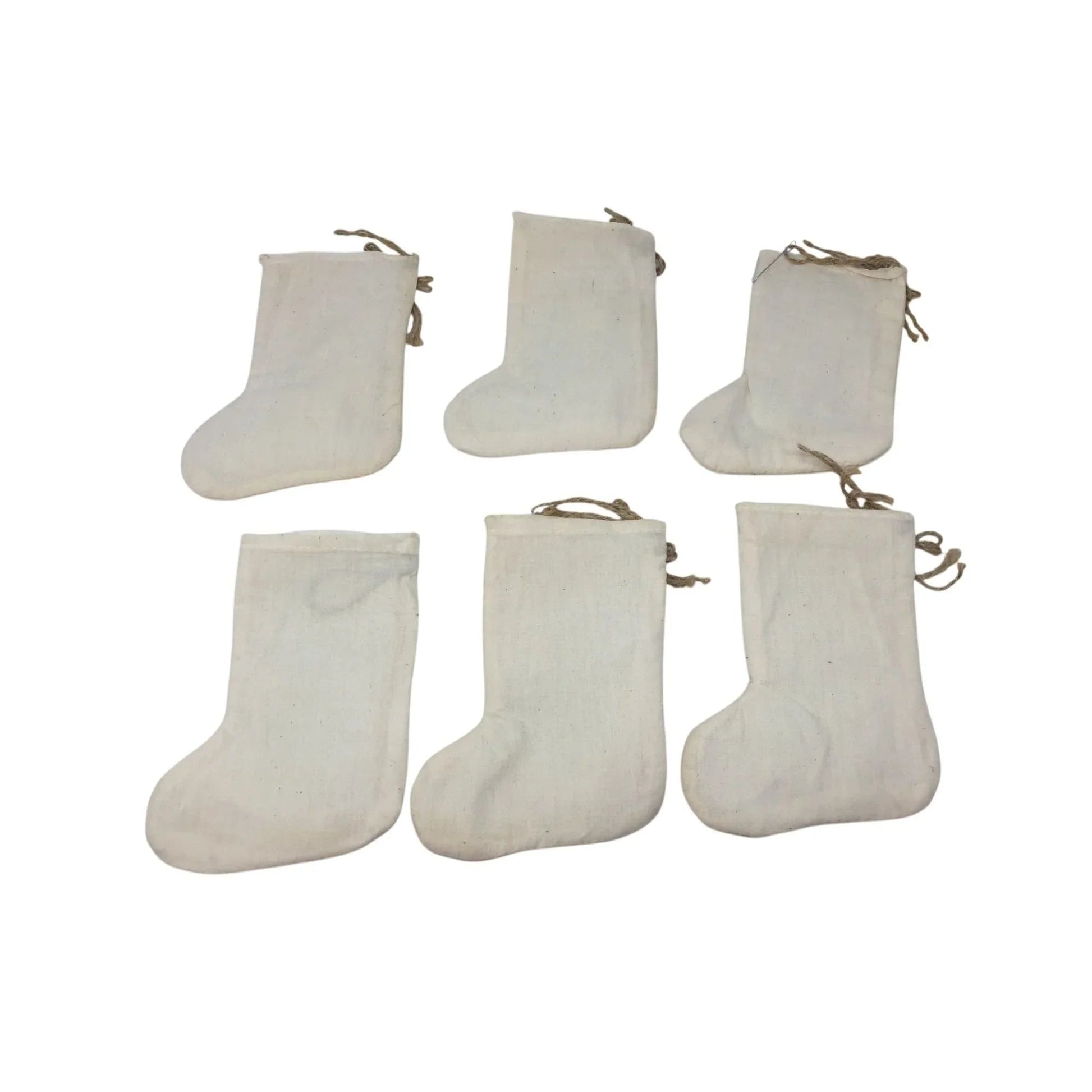 Vintage Miniature Christmas Stockings (6) - A+ Stuff - Seasonal & Holiday Decorations - A+ Stuff