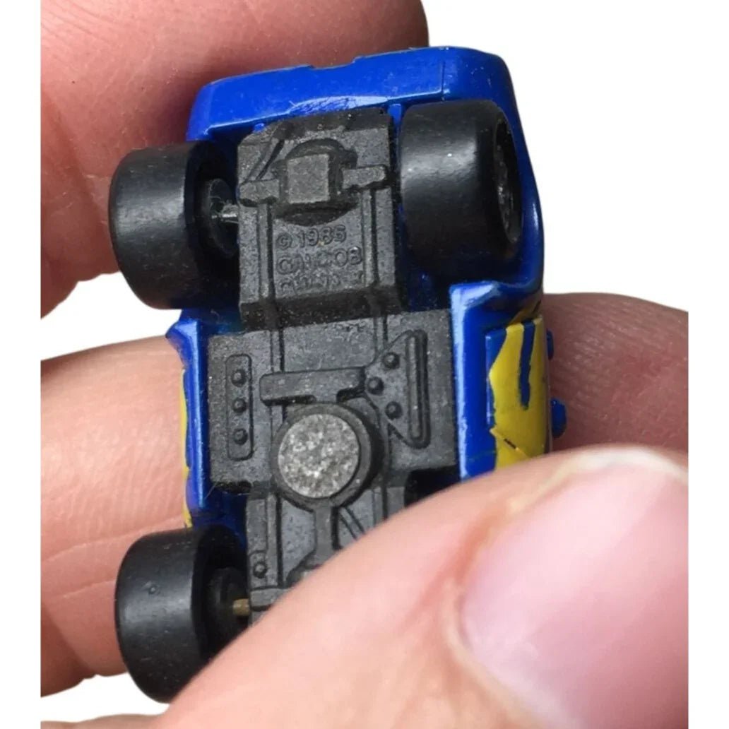 Vintage Miniature Die Cast Toy Cars - Red Jeep & Micro Machines Blue Flamed Camaro - micro machines - Toy Cars - A+ Stuff