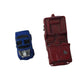 Vintage Miniature Die Cast Toy Cars - Red Jeep & Micro Machines Blue Flamed Camaro - micro machines - Toy Cars - A+ Stuff