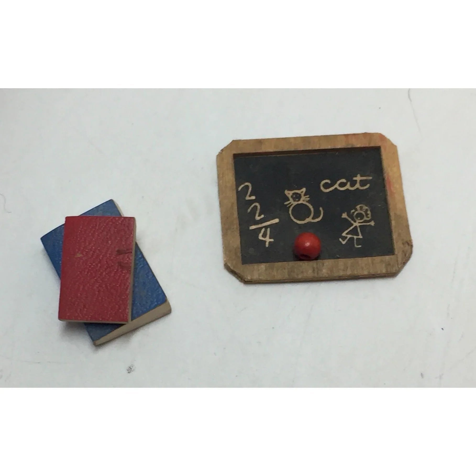 Vintage Miniature Dollhouse Pretend Play School/Classroom Accessories - A+ Stuff - Collectibles - A+ Stuff