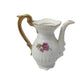 Vintage Miniature Fine Bone China Porcelain Tea Set - Tea Pot, Pitcher, Plate - A+ Stuff - teapot - A+ Stuff