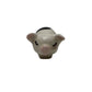 Vintage Miniature Porcelain Hagen Renaker Standing White Piglet with Black Spots - A+ Stuff - Figurines - A+ Stuff