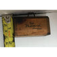 Vintage Miniature ''Portland Oregon'' Brown Wooden Suitcase - A+ Stuff - Collectibles - A+ Stuff