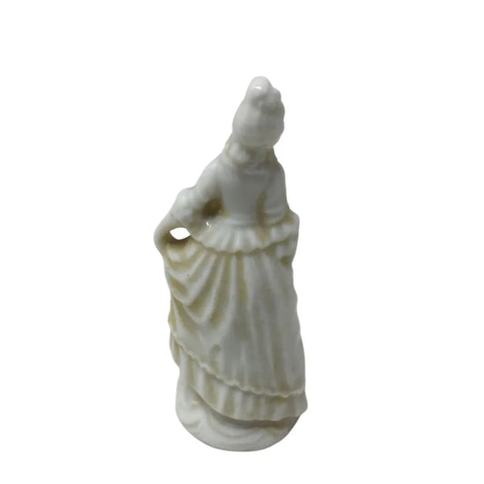 Vintage Miniature Victorian Style Figurine - Lady in a dress - A+ Stuff - Figurines - A+ Stuff