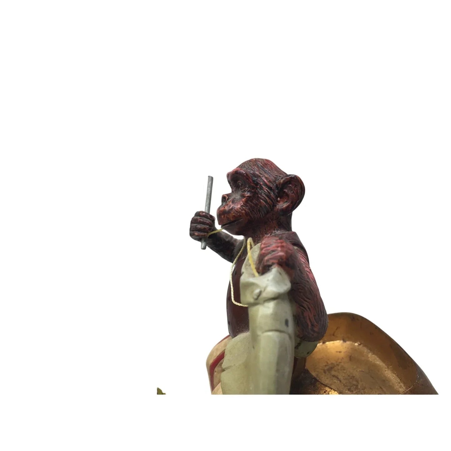 Vintage Monkey Sewing a Shirt Pincushion (Cushion is missing) - Unbranded - Pincushion - A+ Stuff