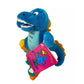 Vintage Montysaurus Accent International Plush Stuffed Blue Dinosaur - Accent International - Stuffed Animals - A+ Stuff