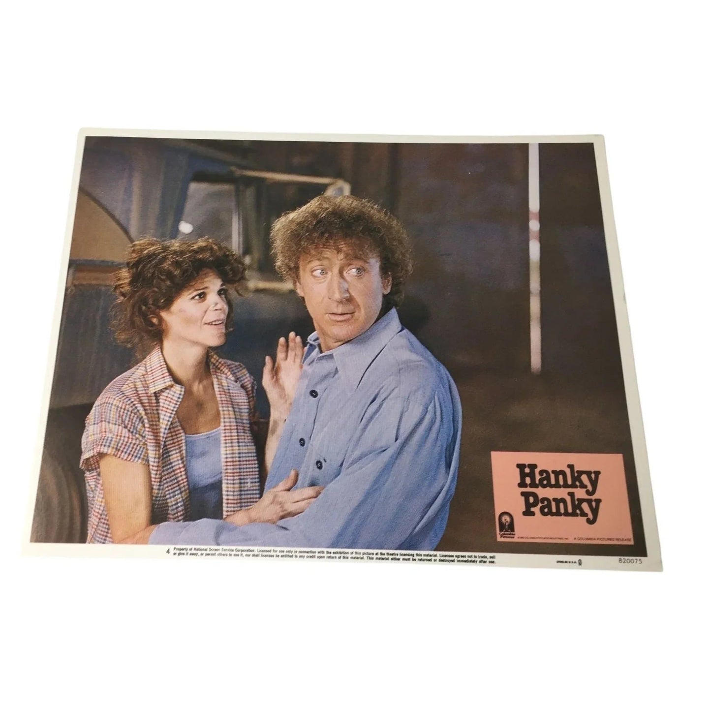 Vintage Movie Stills Poster Collectible- Hanky Panky with Gene Wilder & Gilda Radner - A+ Stuff
