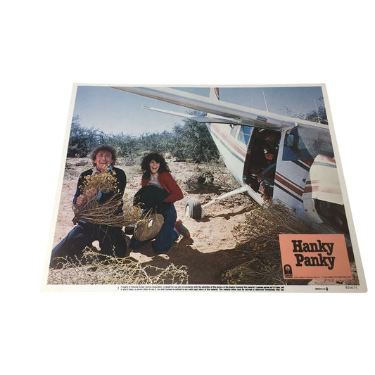 Vintage Movie Stills Poster- Hanky Panky with Gene Wilder & Gilda Radner - A+ Stuff