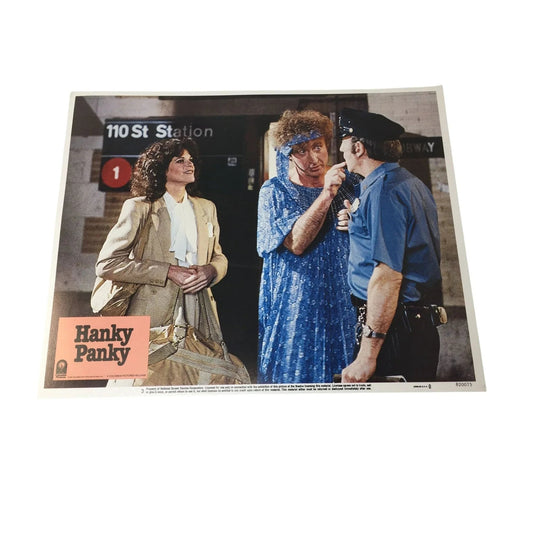 Vintage Movie Stills Poster- Hanky Panky with Gene Wilder & Gilda Radner - A+ Stuff