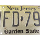 Vintage New Jersey Garden State License Plate (WFD79H) - A+ Stuff - Auto Part - A+ Stuff