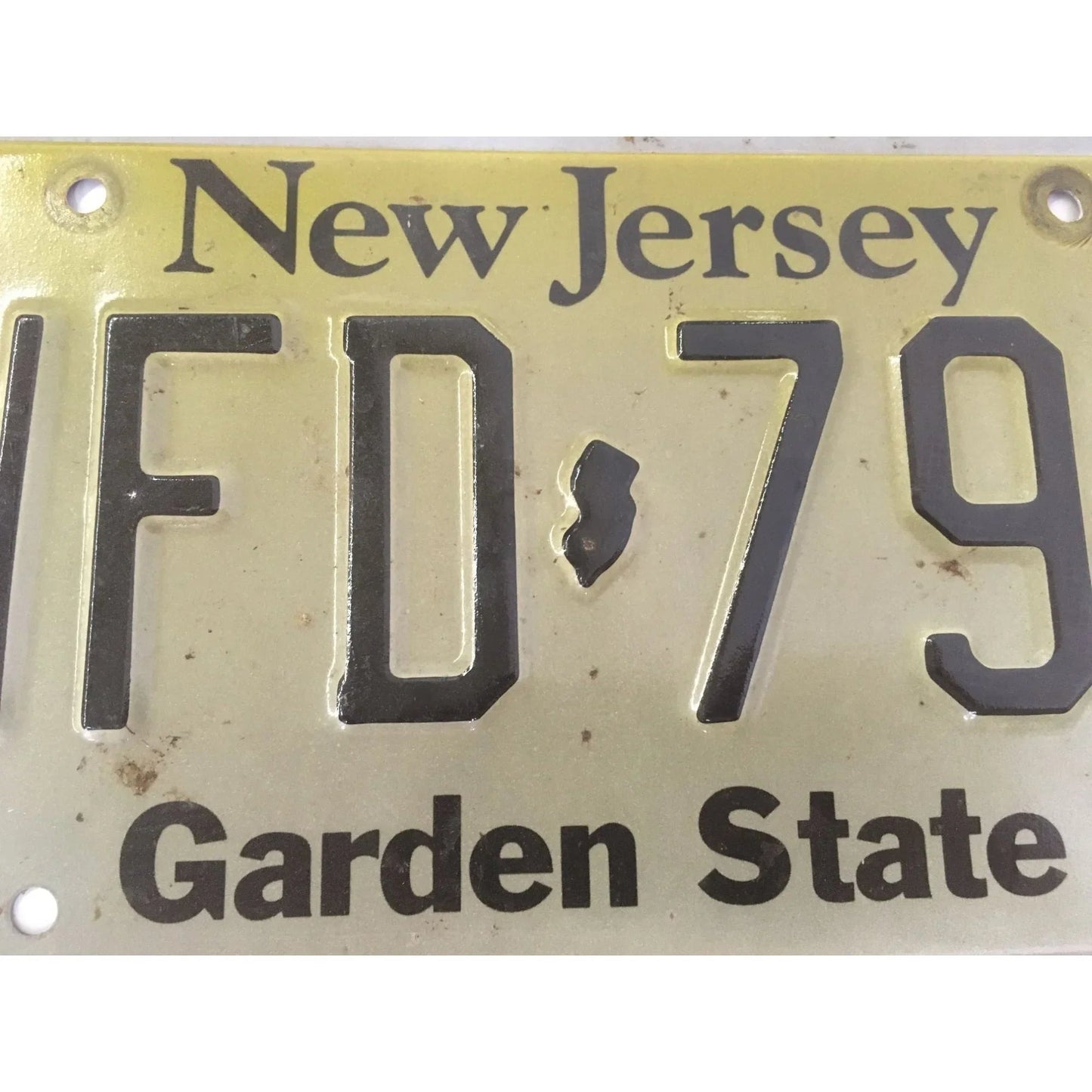Vintage New Jersey Garden State License Plate (WFD79H) - A+ Stuff - Auto Part - A+ Stuff
