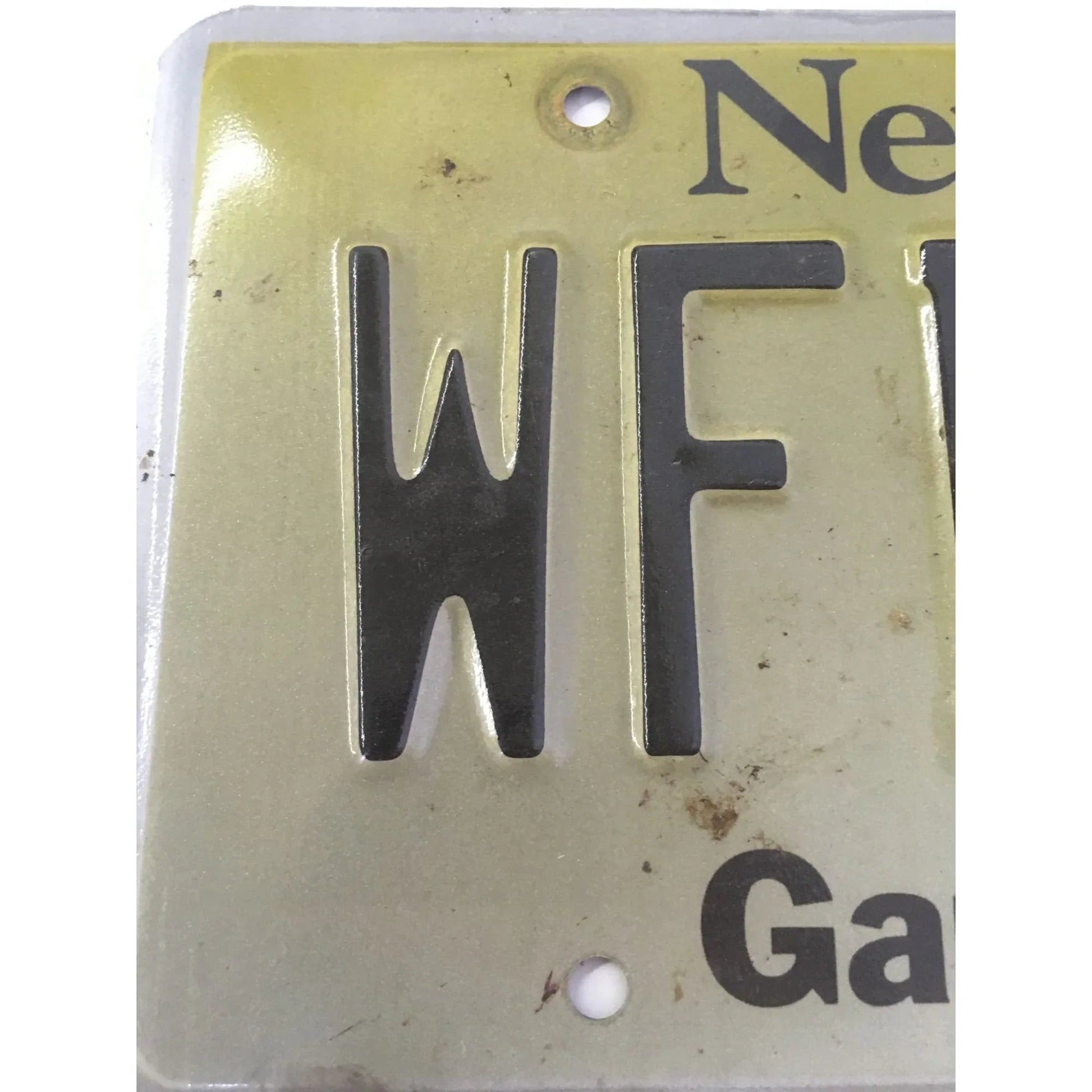 Vintage New Jersey Garden State License Plate (WFD79H) - A+ Stuff - Auto Part - A+ Stuff
