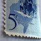 Vintage New Jersey Tercentenary 5 Cent United States Postage Stamp - A+ Stuff - Stamp - A+ Stuff