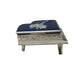 Vintage Occupied Japan Silver/Blue Piano Shaped Trinket Box - A+ Stuff - Collectibles - A+ Stuff