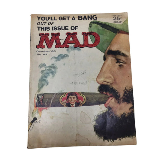 Vintage October 1963 ''Mad'' Magazine No. 82 - A+ Stuff - Magazines - A+ Stuff