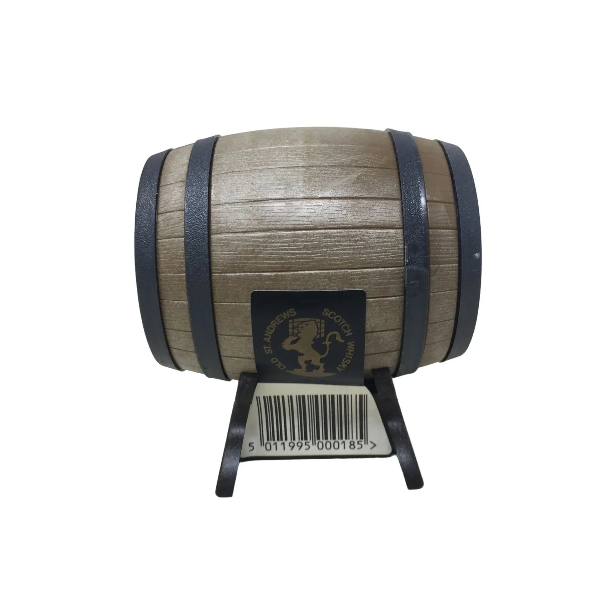 Vintage Old St. Andrews Scotch Wh*sky 10 Year Old Barrel Shaped Mini Bottle - A+ Stuff - Collectibles - A+ Stuff