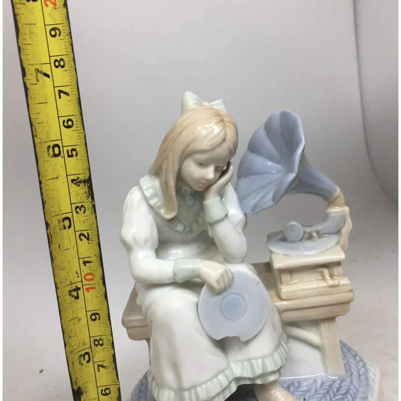 Vintage Otagiri Handmade Porcelain Musical Wind - Up Figurine - A+ Stuff - Figurines - A+ Stuff