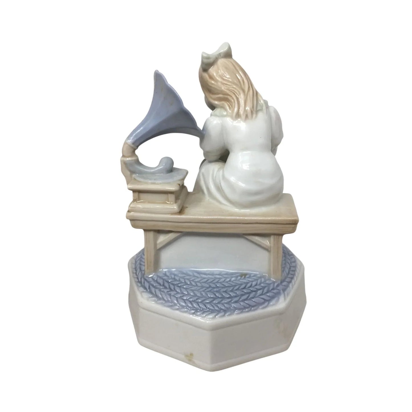 Vintage Otagiri Handmade Porcelain Musical Wind - Up Figurine - A+ Stuff - Figurines - A+ Stuff