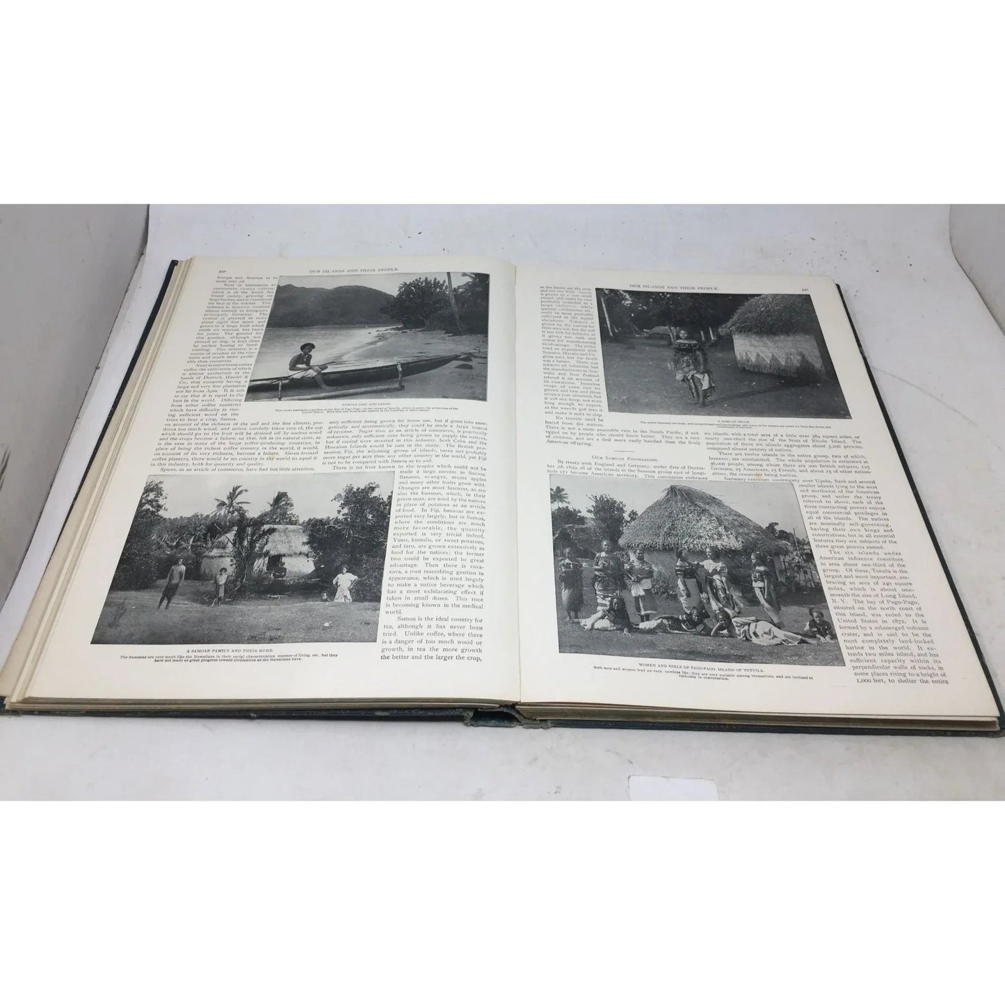 Vintage "Our Islands and Their People" Hardcover Book - unbranded - Vintage Books - A+ Stuff