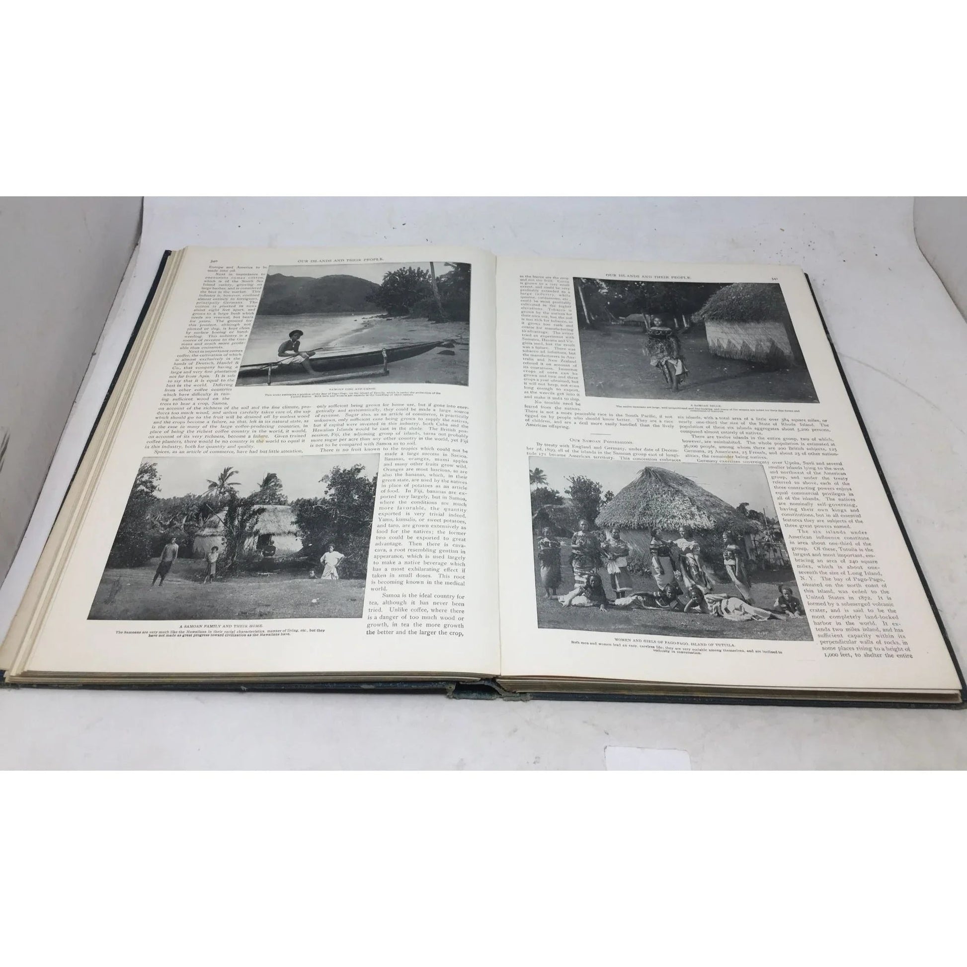 Vintage "Our Islands and Their People" Hardcover Book - unbranded - Vintage Books - A+ Stuff