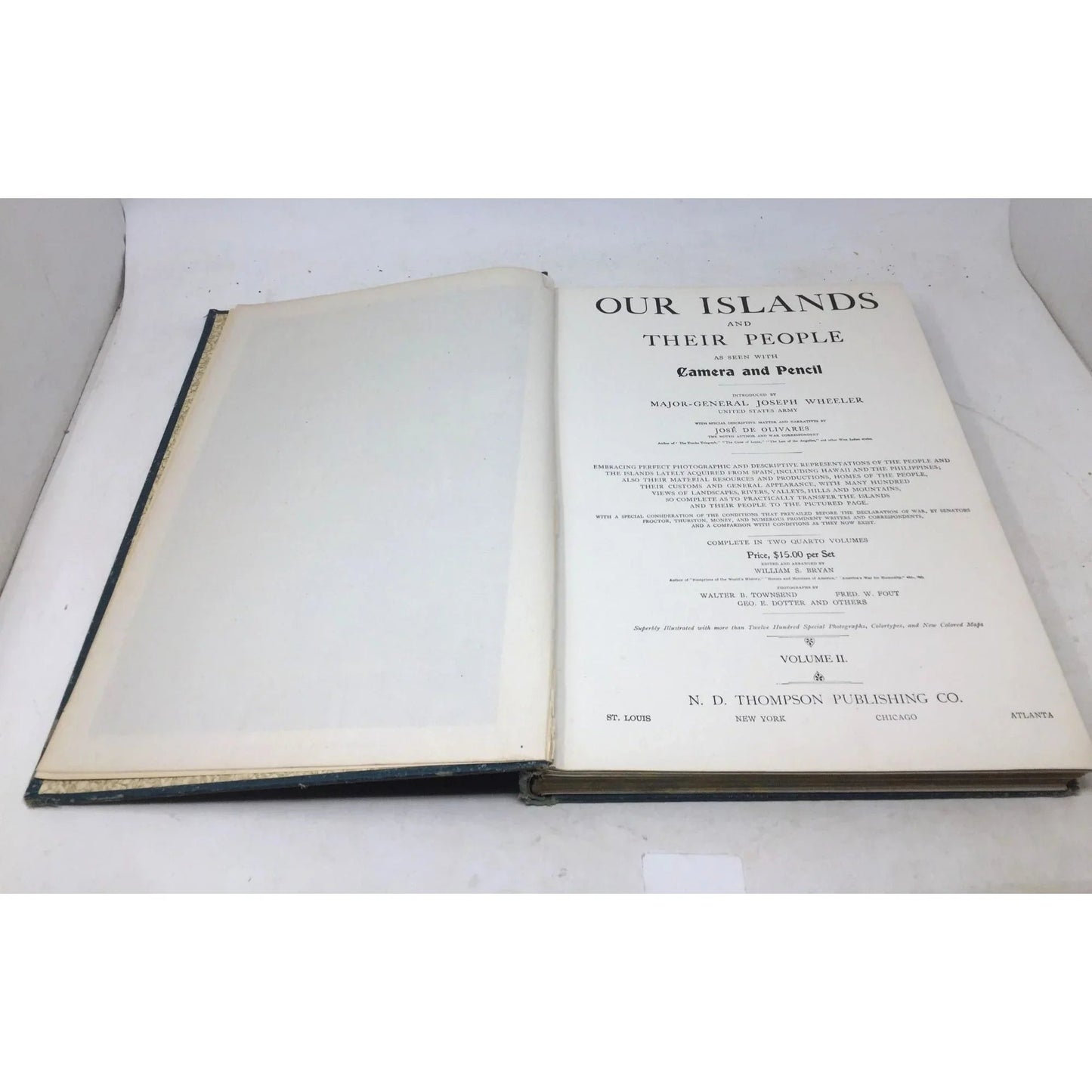 Vintage "Our Islands and Their People" Hardcover Book - unbranded - Vintage Books - A+ Stuff