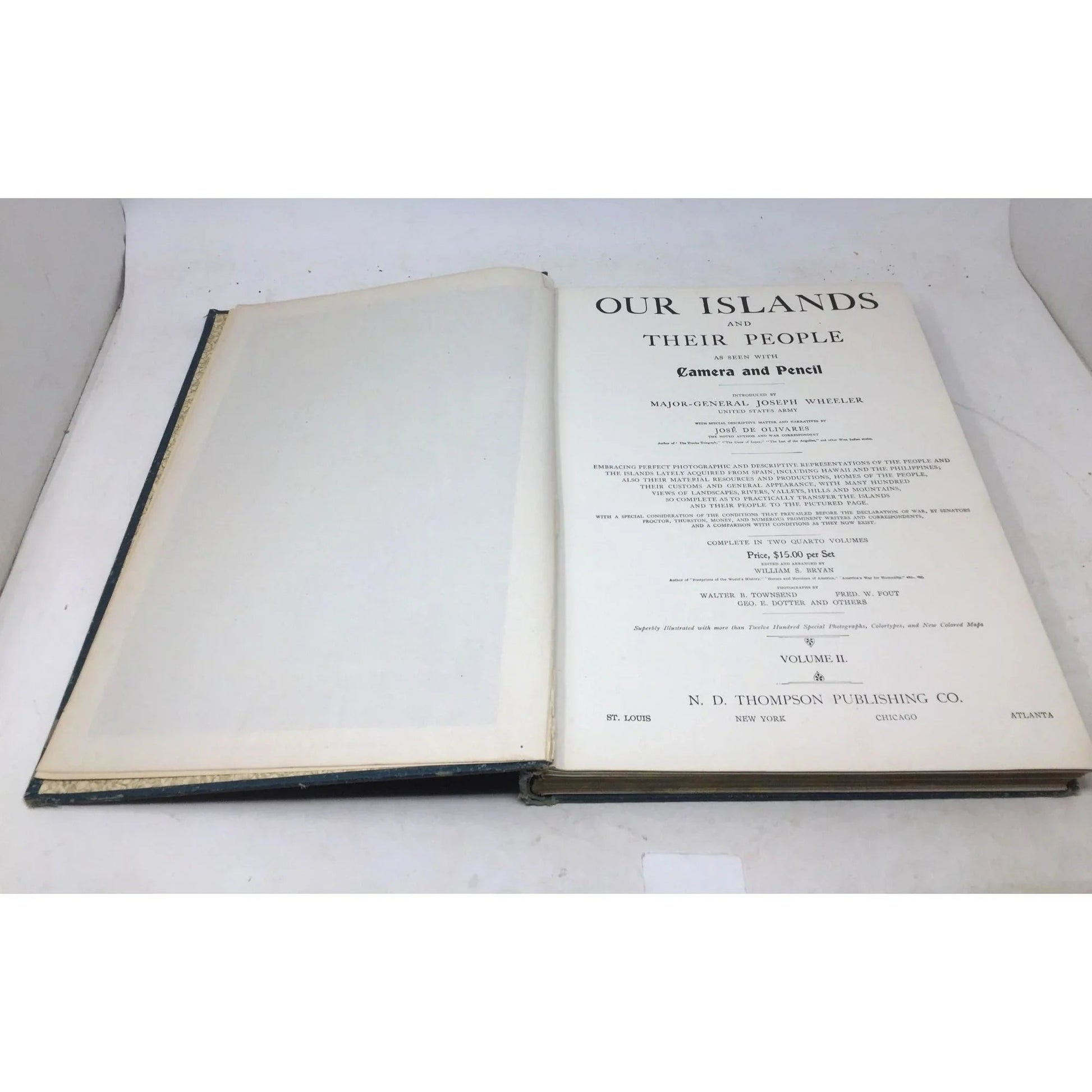 Vintage "Our Islands and Their People" Hardcover Book - unbranded - Vintage Books - A+ Stuff