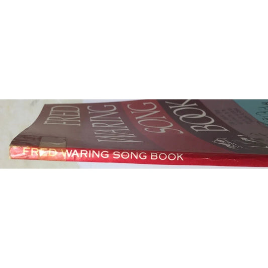 Vintage Paperback Book - ''Fred Waring Song Book'' - A+ Stuff - sheet music - A+ Stuff