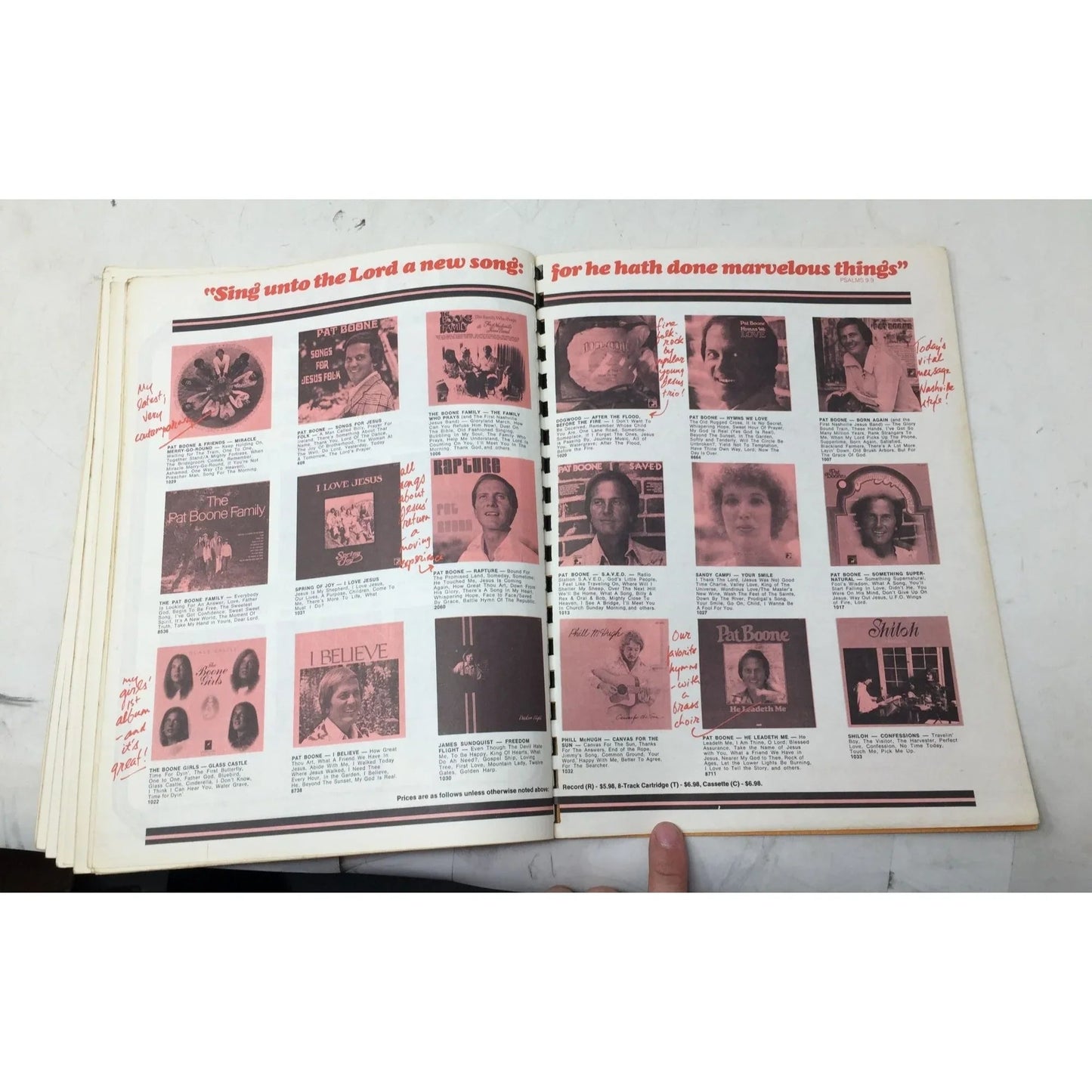 Vintage Pat Boone Deluxe Song book - A+ Stuff - Books - A+ Stuff