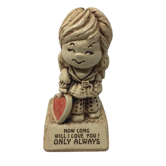 Vintage Paula Figurine ''How long will I love you? Only Always'' - A+ Stuff - Figurines - A+ Stuff