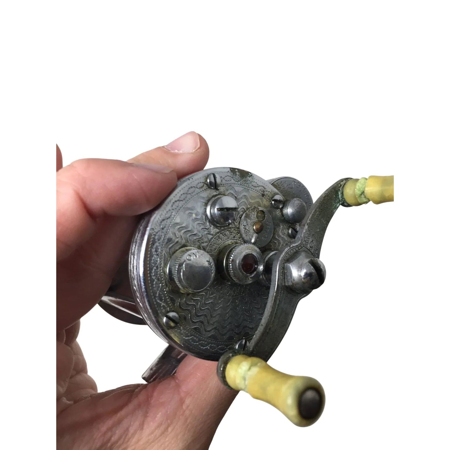 Vintage Pflueger Summit Fishing Reel With Original Leather Pouch - Pflueger Summit - Collectibles - A+ Stuff