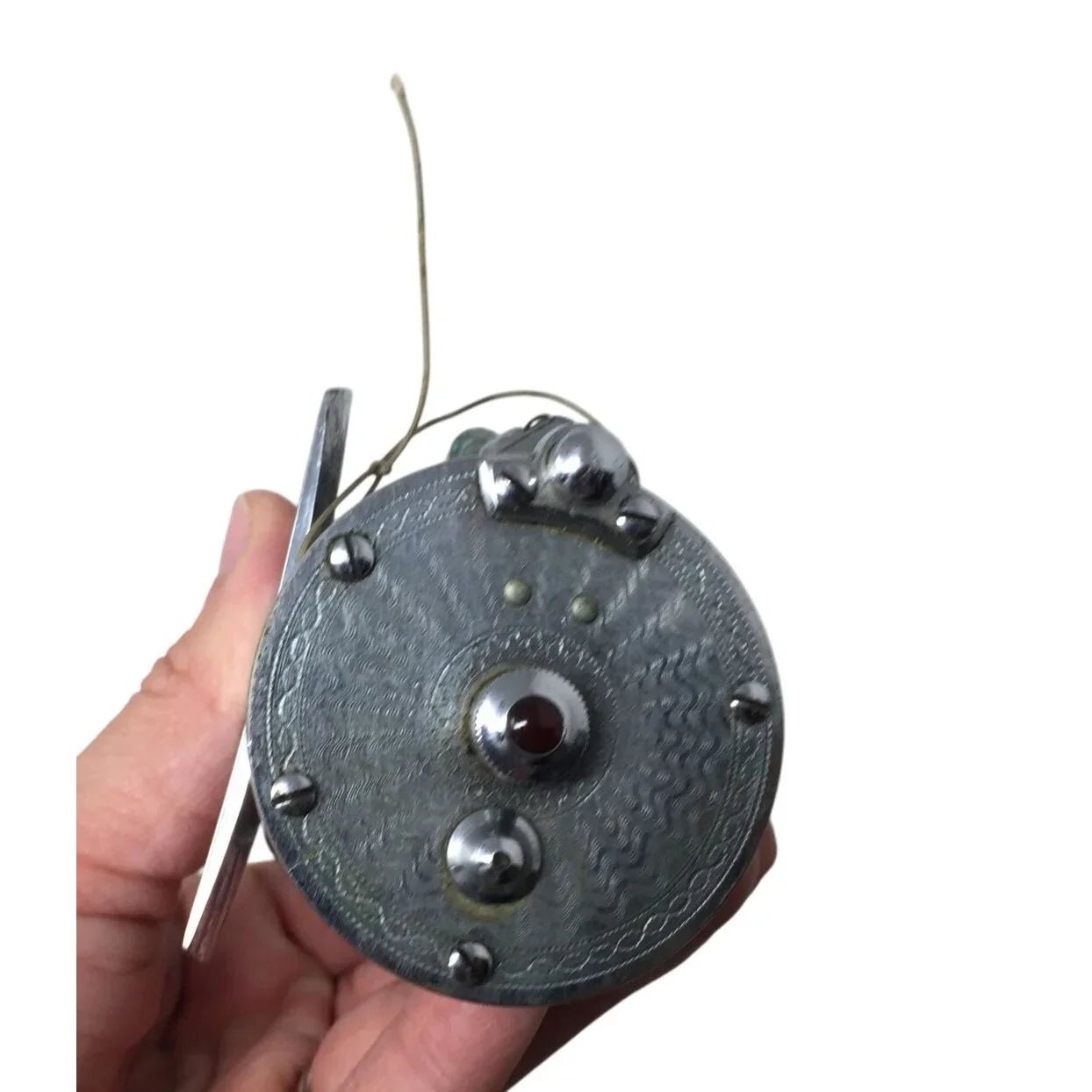 Vintage Pflueger Summit Fishing Reel With Original Leather Pouch - Pflueger Summit - Collectibles - A+ Stuff