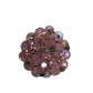 Vintage Pink Crystal Cluster Flower Brooch Pin - A+ Stuff - pin - A+ Stuff