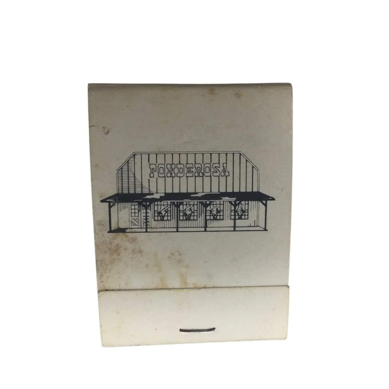 Vintage Ponderosa Square Meal Square Deal Restaurant Souvenir Matchbooks - A+ Stuff - Souvenir - A+ Stuff