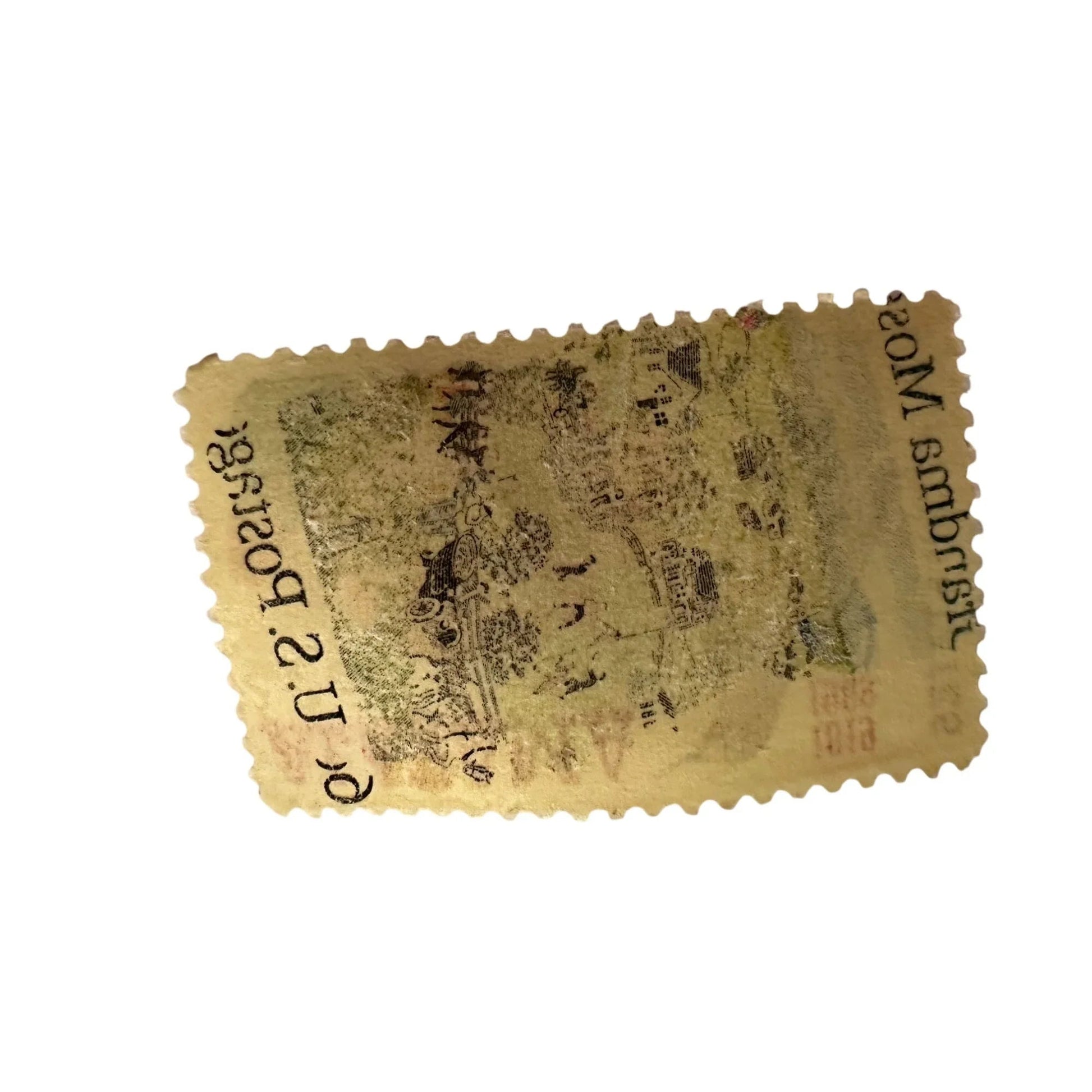 Vintage Postage Stamp - Alabama 6 Cent United States - A+ Stuff - Stamp - A+ Stuff