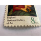 Vintage Postage Stamp - Christmas Raphael National Gallery of Art 8 Cent U.S. - A+ Stuff - Stamp - A+ Stuff