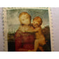 Vintage Postage Stamp - Christmas Raphael National Gallery of Art 8 Cent U.S. - A+ Stuff - Stamp - A+ Stuff