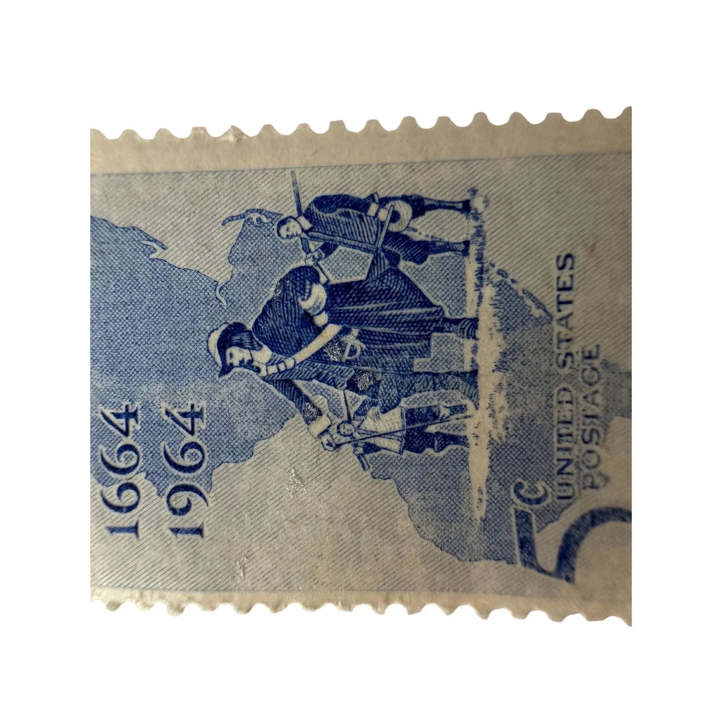 Vintage Postage Stamp - New Jersey Tercentenary 5 Cent United States - A+ Stuff - Stamp - A+ Stuff