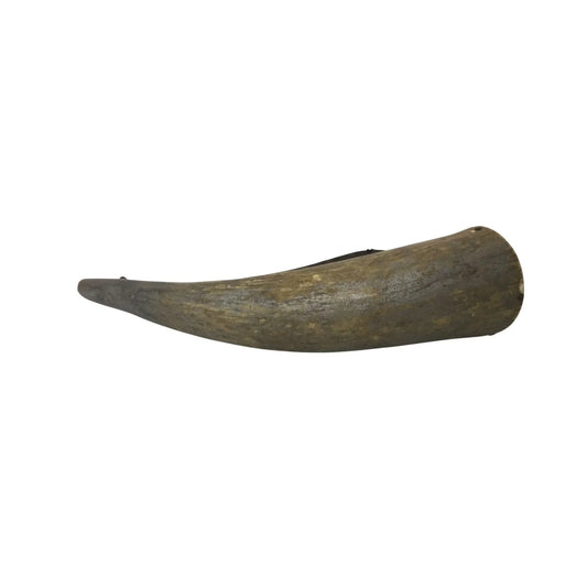 Vintage Powder Horn with Cord/Strap - Unique Find! - A+ Stuff - gunpowder horn - A+ Stuff