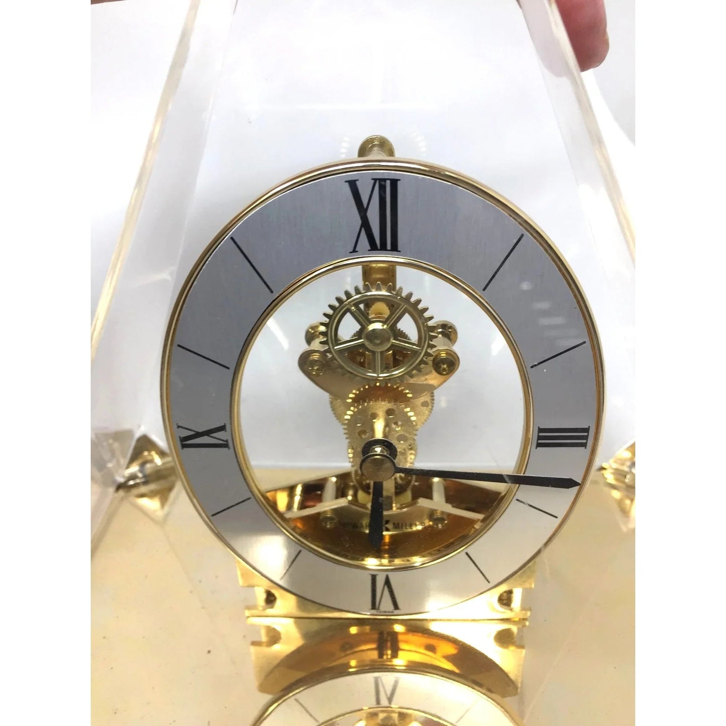Vintage Pyramid Clock by Howard Miller Clock Co  621 - 262 - Howard Miller Clock Co - Clock - A+ Stuff