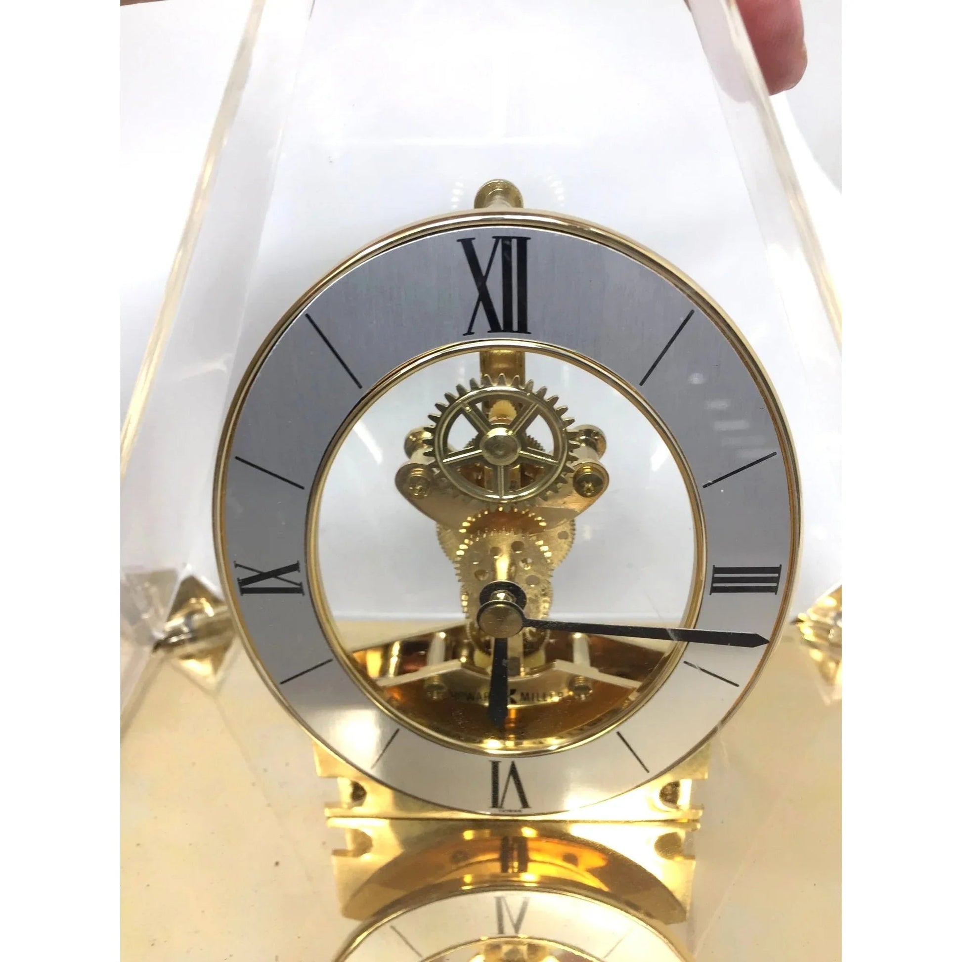 Vintage Pyramid Clock by Howard Miller Clock Co  621 - 262 - Howard Miller Clock Co - Clock - A+ Stuff