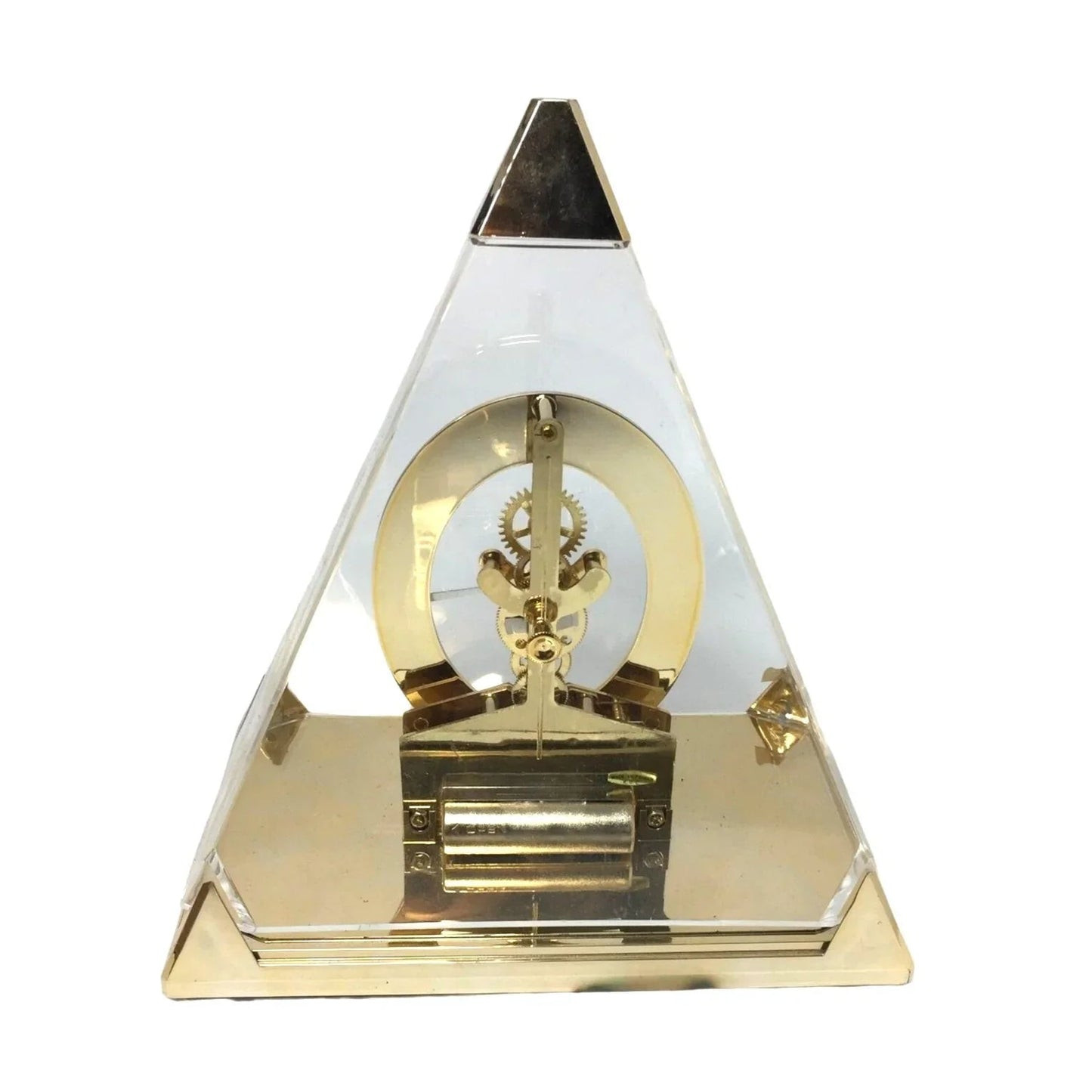 Vintage Pyramid Clock by Howard Miller Clock Co  621 - 262 - Howard Miller Clock Co - Clock - A+ Stuff