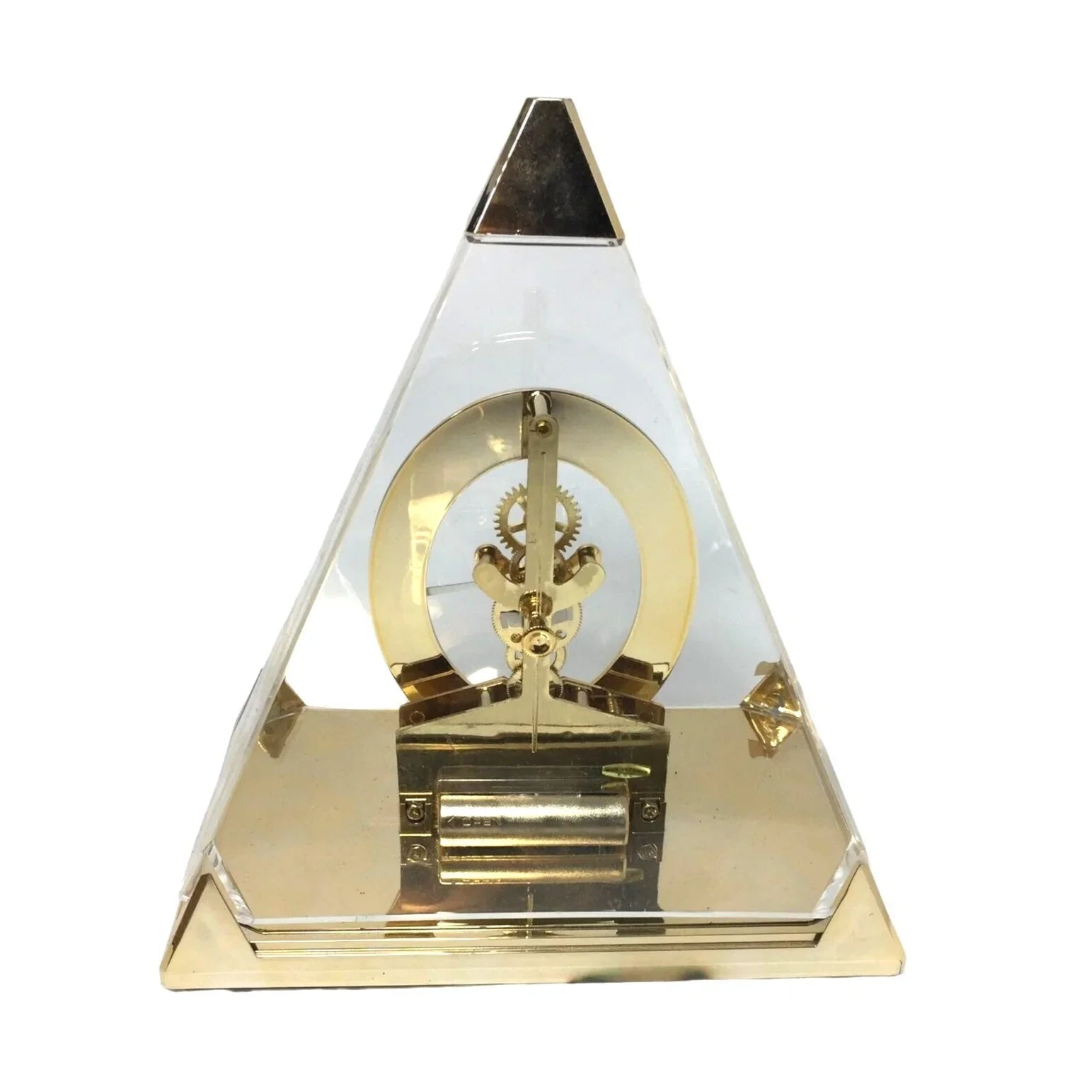 Vintage Pyramid Clock by Howard Miller Clock Co  621 - 262 - Howard Miller Clock Co - Clock - A+ Stuff