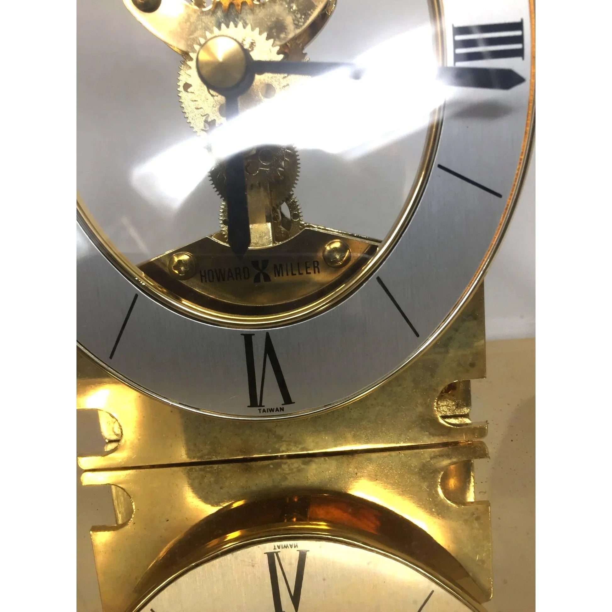 Vintage Pyramid Clock by Howard Miller Clock Co  621 - 262 - Howard Miller Clock Co - Clock - A+ Stuff