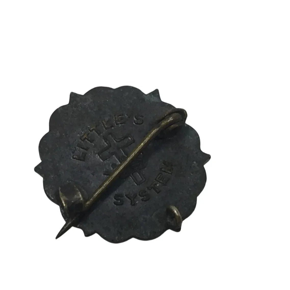 Vintage Religious Lapel Pin Congregational Sunday School Attendance Pin - pin - A+ Stuff