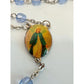 Vintage Religious Rosary with Virgin Mary and Jesus Medal and Blue Clear Beads - A+ Stuff - Religious Items - A+ Stuff