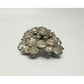 Vintage Rhinestone Cluster Dome Silver Tone Brooch Pin - A+ Stuff - Brooch - A+ Stuff