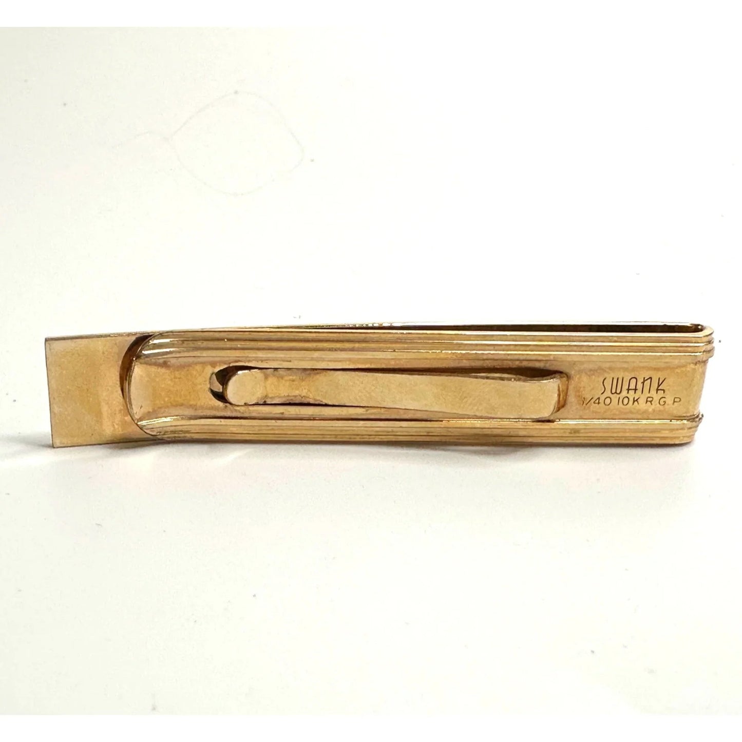 Vintage Rolled Gold Plate Swank Tie Bar - SWANK - A+ Stuff